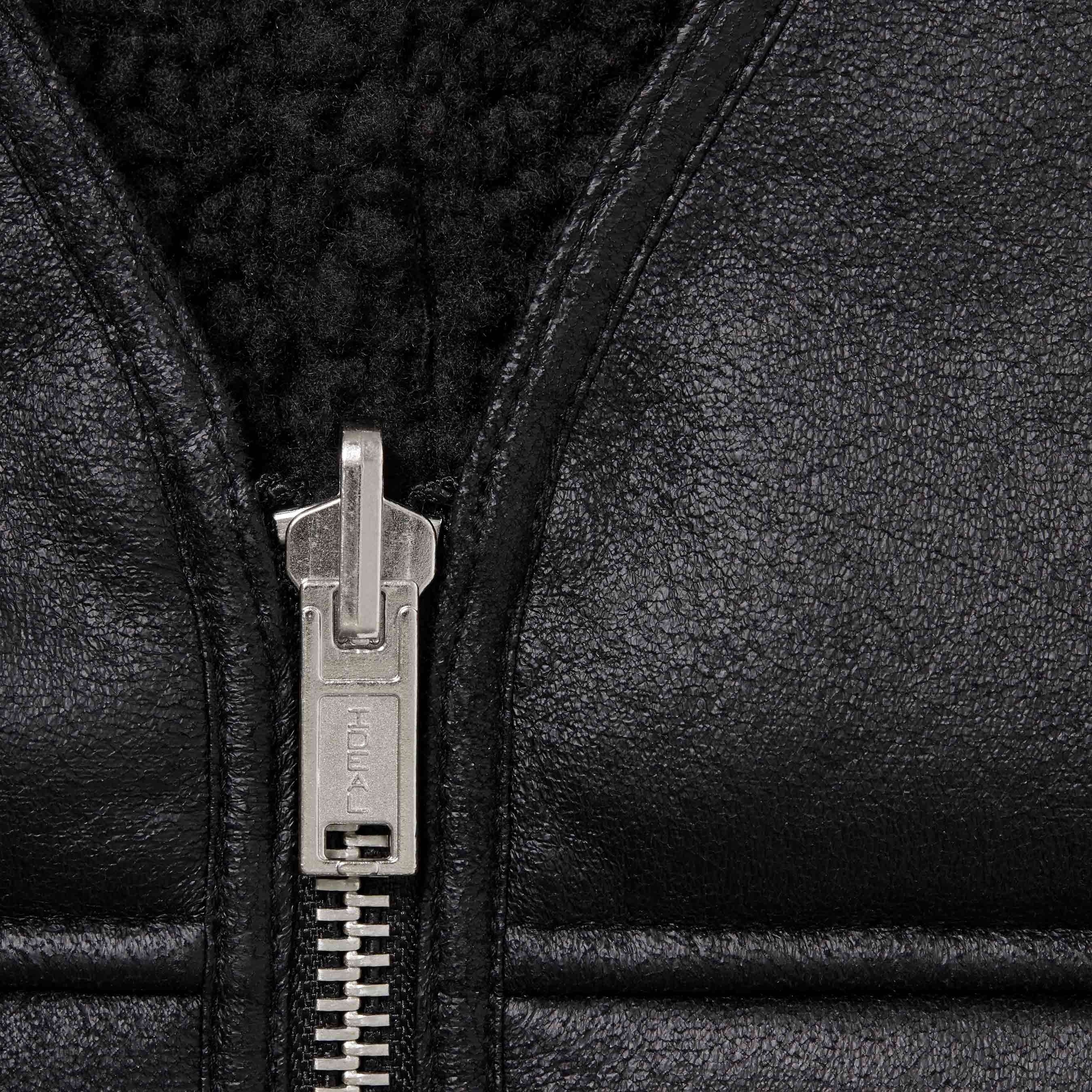 Reversible Faux Shearling Vest view 16